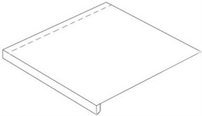Supernova Stone Cream Scalino laterale sx 33x120