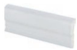 Бордюр Metro Monaco White 5х20