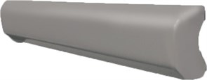 Бордюр Evolution Monaco Gris Claro Brillo 5х15