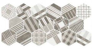 Декор Hexatile Cement GEO Grey 17,5х20