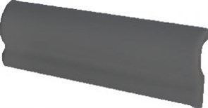 Бордюр Masia London Negro Mate 5х30