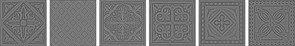 Декор Enigma Серебряный Матовый 7,5х7,5