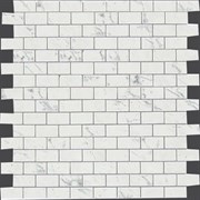 Мозаика MARVEL CARRARA P. MOSAICO LAPP. BURATTATO, 29,8X29,8