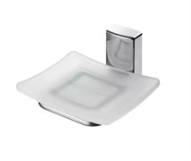 Мыльница стеклянная Wasserkraft Leine K-5029