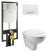Комплект Vitra Normus 9773B003-7201 кнопка белая