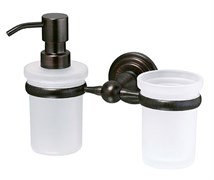 Держатель дозатора и стакана Wasserkraft Isar K-7389