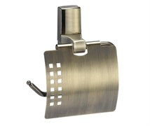 Держатель туалетной бумаги с крышкой Wasserkraft Exter K-5225