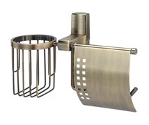 Держатель туалетной бумаги и освежителя Wasserkraft Exter K-5259