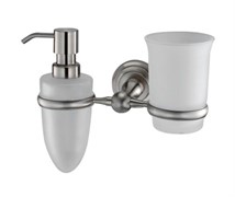 Держатель дозатора и стакана Wasserkraft Ammer K-7089