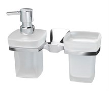 Держатель дозатора и стакана Wasserkraft Wern K-2589