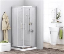 Душевой уголок с раздвижными дверьми Wasserkraft Amper 29S02