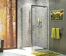 Душевой уголок с универсальной распашной дверью Wasserkraft Berkel 48P03