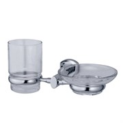 Держатель стакана и мыльницы Wasserkraft Oder K-3026