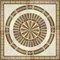 Roseton 5008 Ivory 100x100