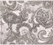 Sfumato Grey Paisley панно (компл 2 шт) 50.5x20.1