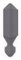 Бордюр Oxford Merton Gris DCCQ 1.5*12.4