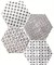 Marrakech Mosaic Negro Hexagon Декор
