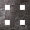 Supernova Onyx Black Agate Mosaic Lap 45х45 - фото 69096