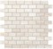 Supernova Onyx Pure White Brick Mosaic 30,5x30,5