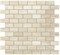 Supernova Onyx Ivory Chiffon Brick Mosaic 30,5x30,5 - фото 69105