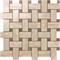 S.M. Woodstone Champagne Twist Mosaic 30.5x30.5 - фото 69437