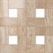 S.M. Woodstone Champagne Mosaic Lap 45x45