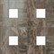 S.M. Woodstone Taupe Mosaic Lap 45x45