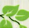 Кубики Цветы на светлом 4.8x4.8 фисташковый - фото 71182