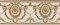 Loire Listelo Agustine Gold Ivory 10x25