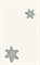 Плитка ARTABLE bianco wstawka szklo 25x40