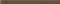 Плитка Бордюр стеклянный Wenge 3x40 - фото 74075