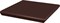 Ступени Natural Brown ступень угловая с носиком структурированная 33x33 - фото 74140