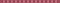 Stripes Бордюр бусинка бордовый 1,3х20