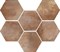 Плитка Cotti D&#39;italia marrone 21x18 MMYK