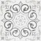 Плитка Marbleline Calacatta/Zebrino Decoro Lux 44x44 MLCF