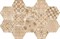 Плитка Epoca Decoro cementine Rosa 21x18 R55U