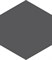 Керамогранит Hexagon Graphite 17,5х20,2
