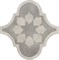 Декор Curvytile Factory Blume Grey 26,5х26,5 - фото 78339