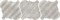 Декор Curvytile Factory Trace Grey 26,5х26,5 - фото 78346