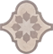 Декор Curvytile Factory Blume Cream 26,5х26,5 - фото 78349