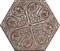 Декор Hexatile Venice Marron 17,5х20 - фото 78397