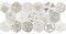 Декор Hexatile Cement Garden Grey 17,5х20 - фото 78401