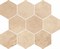 O-SAB-WII061 Вставка Sahara Desert мозаика желтый 28x33,7