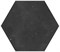 Керамогранит Nomade Black 13,9х16 - фото 80570