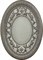 Medallon Yute Bronce-Beige 14*10