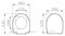 Комплект VitrA Arkitekt 9005B003-7211 кнопка хром - фото 82634