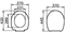 Комплект Vitra Normus 9773B003-7201 кнопка белая - фото 82717