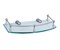 Полка стеклянная Wasserkraft K-588 - фото 85073