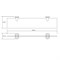 Полка стеклянная Wasserkraft Oder K-3024 - фото 85418