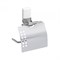 Держатель туалетной бумаги, с крышкой Wasserkraft Leine K-5025WHITE